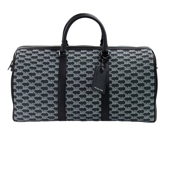 Michael Kors Other - NEW Michael Kors Bag Cooper Black Signature Duffle Travel Luggage Bag NWT